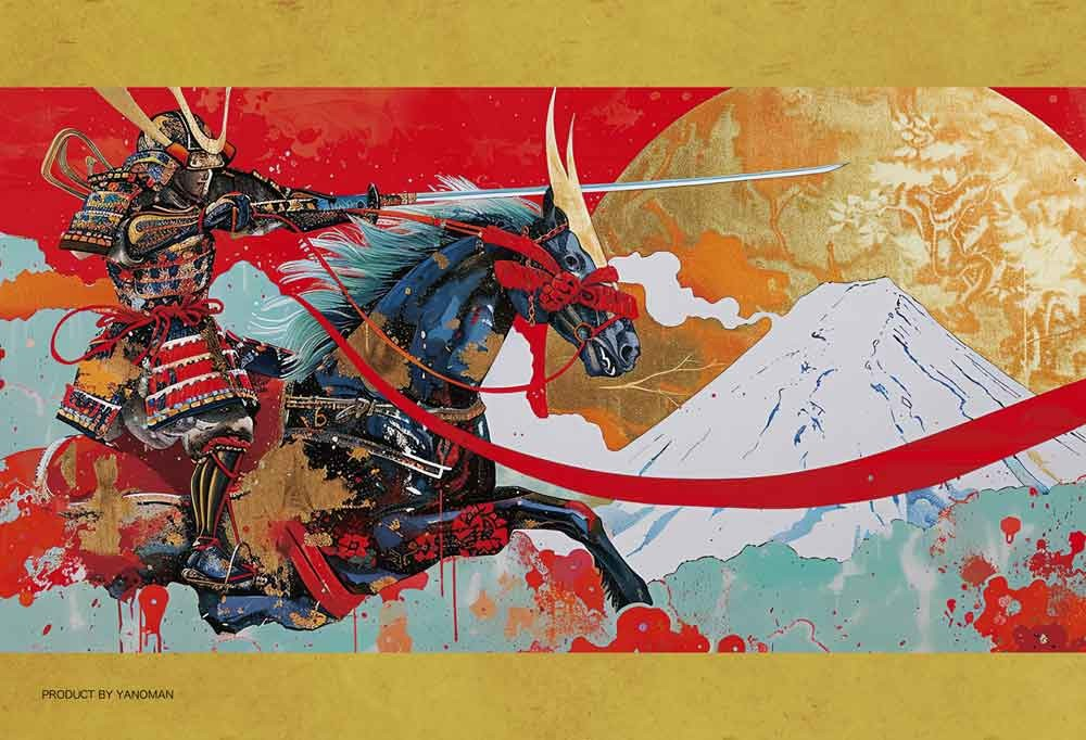 棱鏡藝術拼圖 - 富士山大將軍 (透明樹脂)