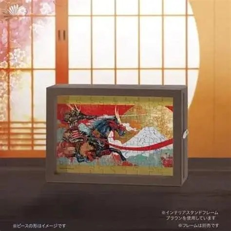 棱鏡藝術拼圖 - 富士山大將軍 (透明樹脂)