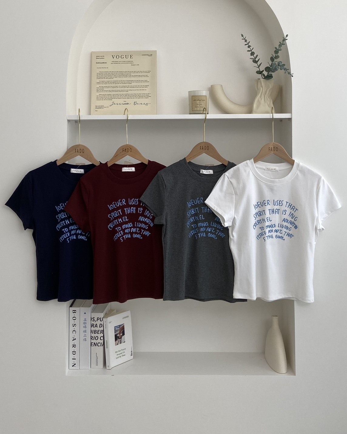法朵Fado shop｜微甜率性短T 0215126 四色