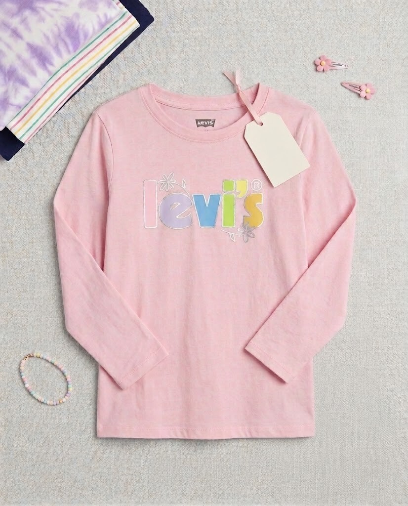 【現貨】Levis BB051902 女童長袖上衣