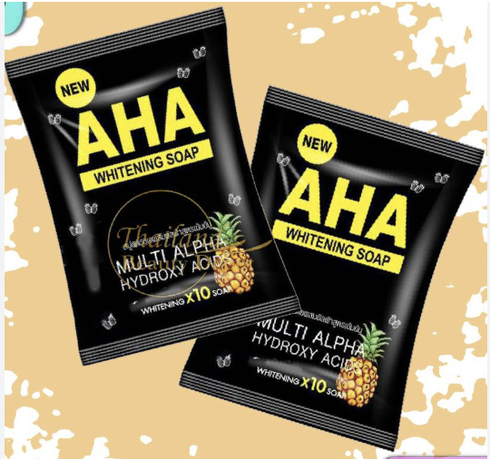 AHA Whitening Soap ($15 for 2)