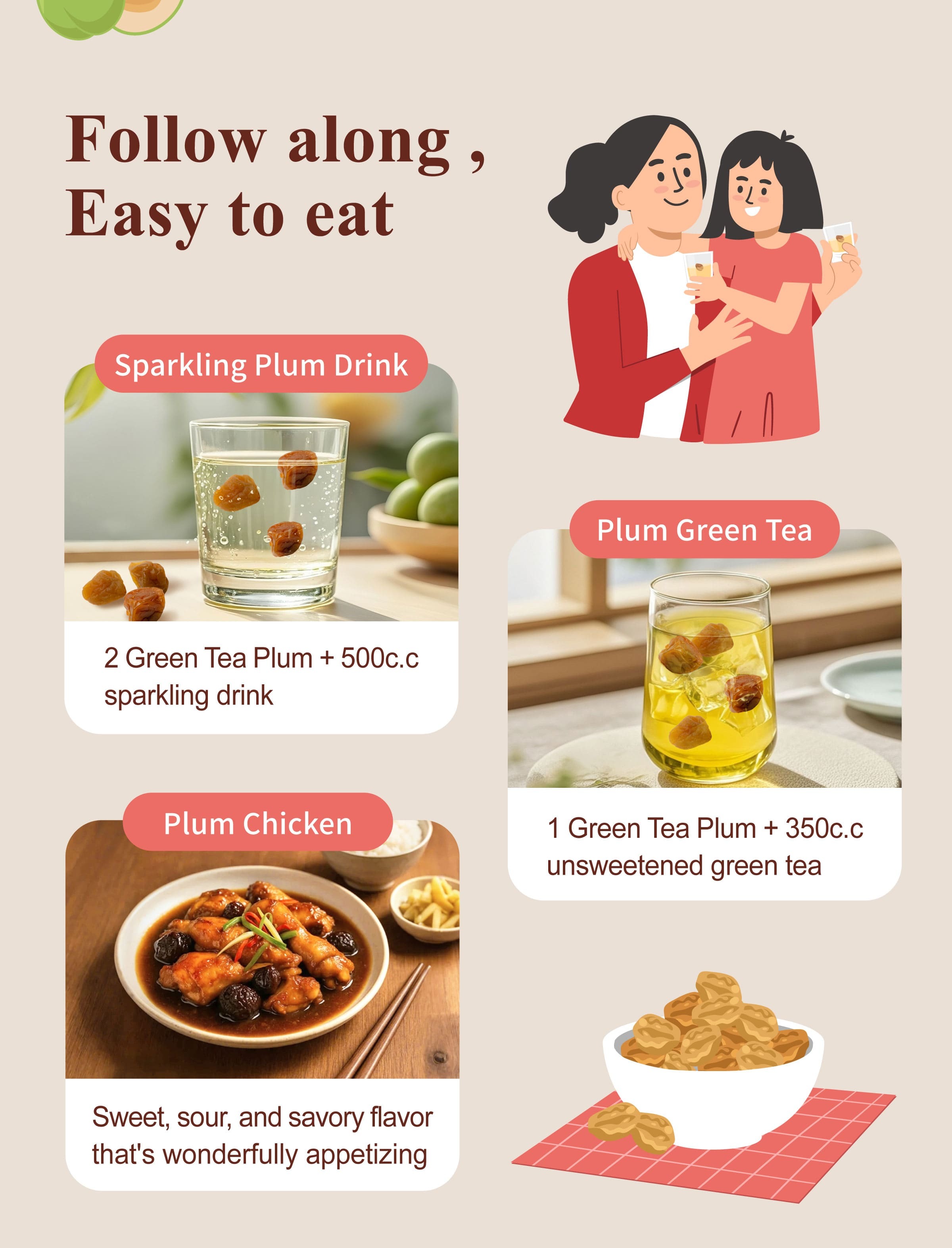 How to Use Dengyi Green Tea Plum