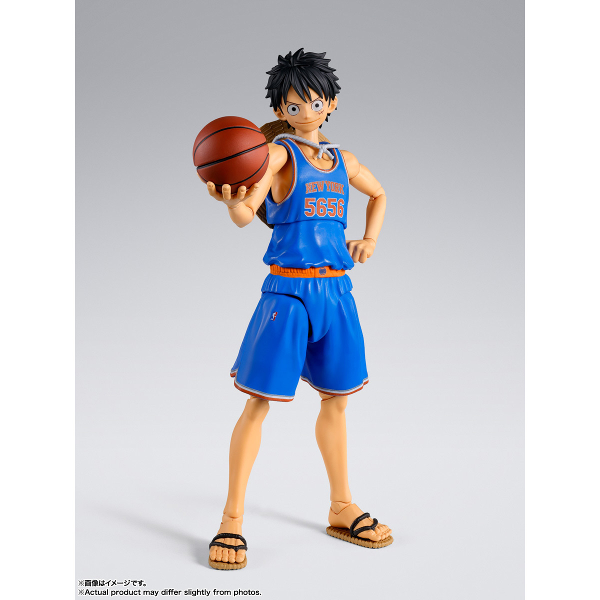 【預購】[ONE PIECE × NBA] SHF 路飛 -紐約人-