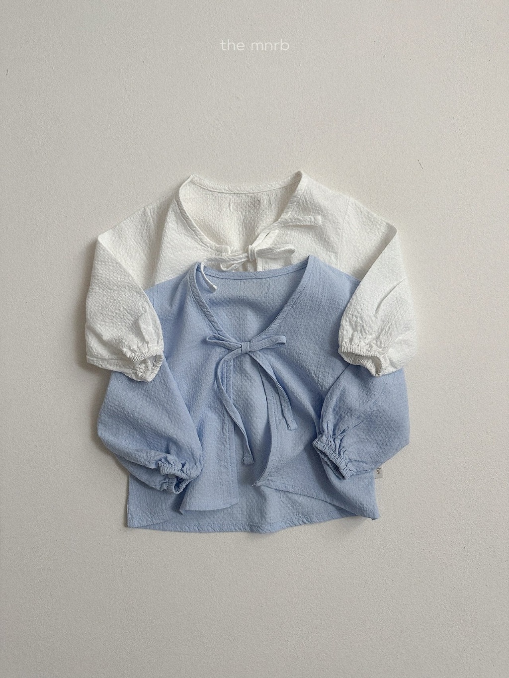 韓國🇰🇷Minirobe 皺皺慵懶綁帶外套(S-XL)