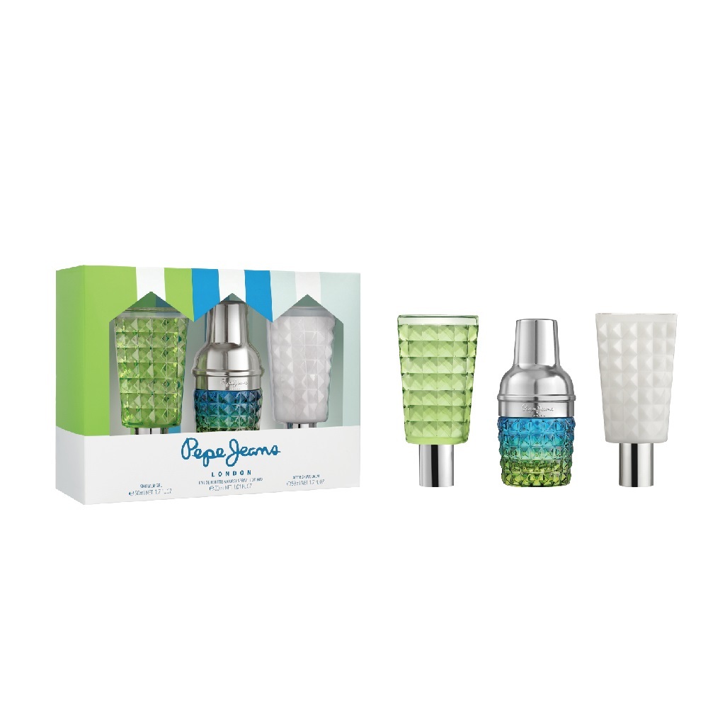 【GISH Beauty】Pepe Jeans London 夏日雞尾酒淡香水經典禮盒 (限量版)