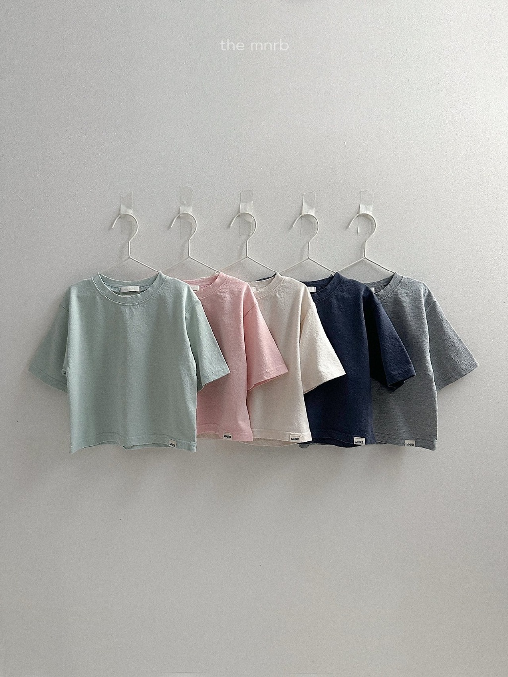 韓國🇰🇷Minirobe 日常純色七分袖上衣(S-XL)