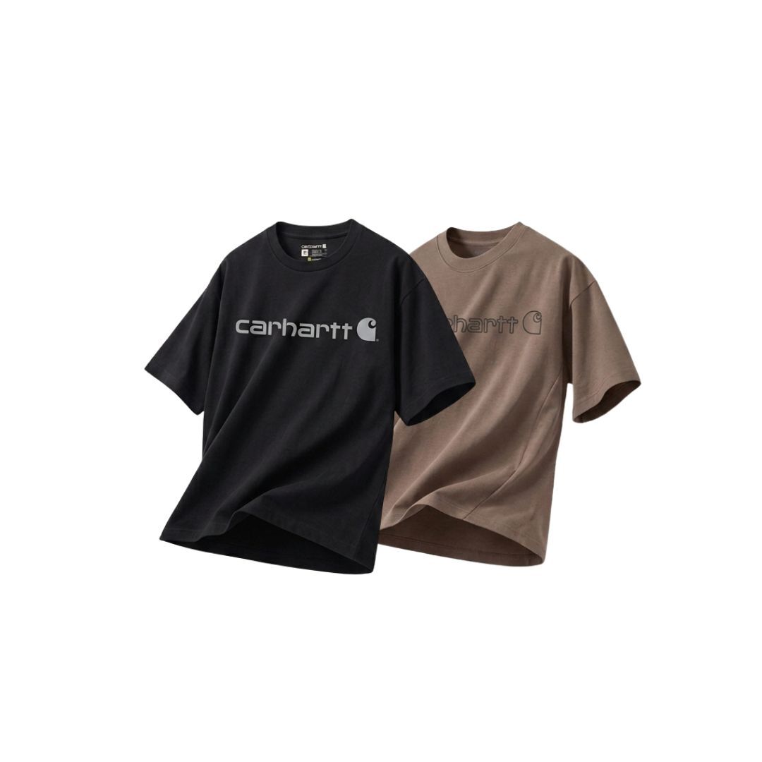 "代購" CARHARTT Loose Fit Heavyweight Logo Graphic T-Shirt - Short 重磅LOGO短T