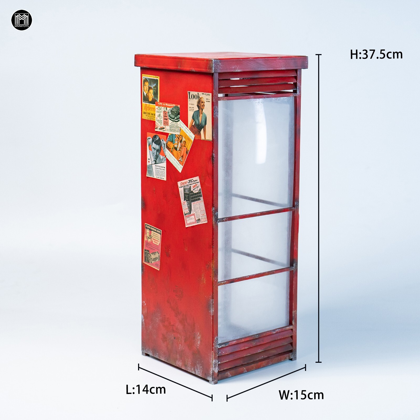 (預訂) MMMTOYS M2608 1/6 電話亭