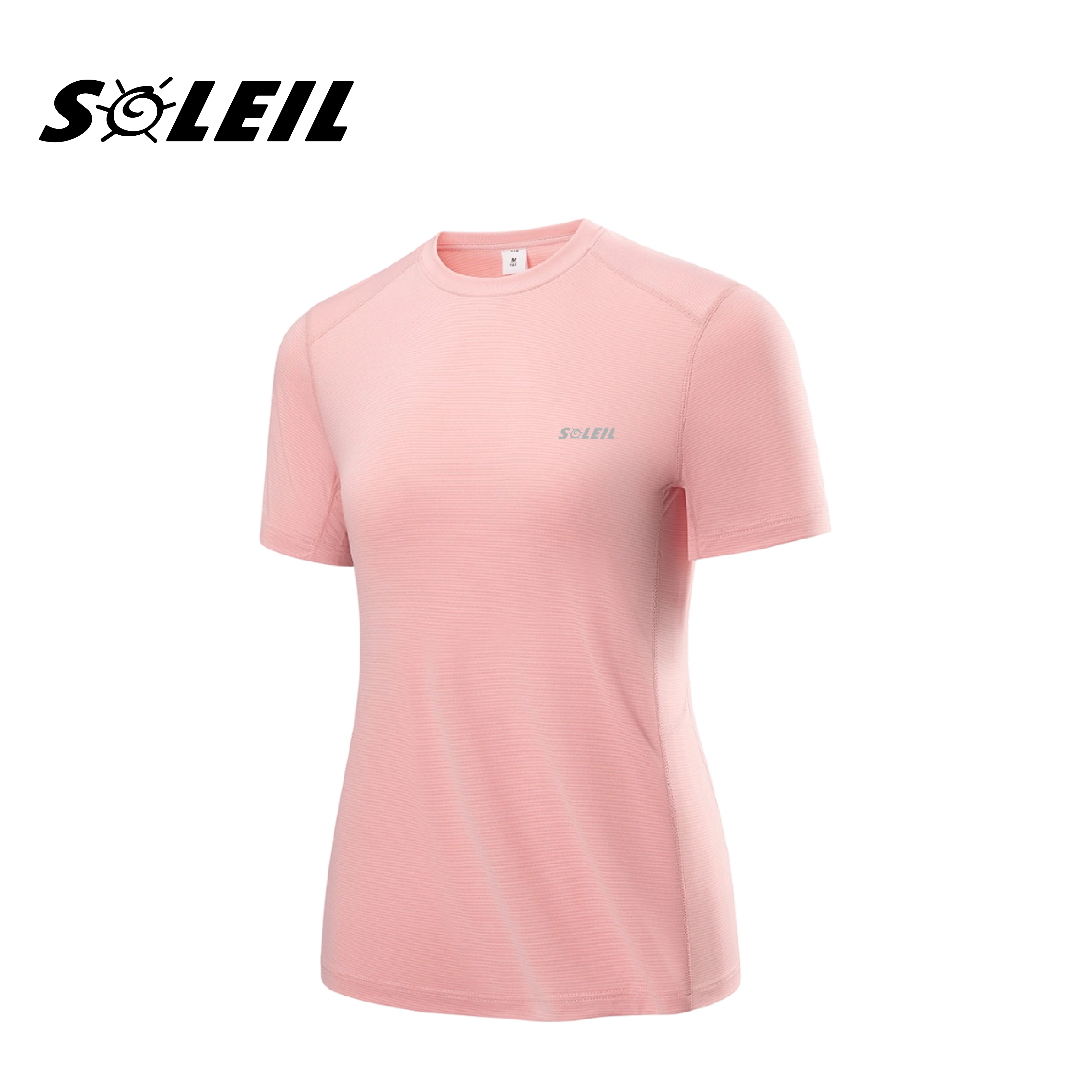 SOLEIL 親膚輕透短袖上衣 女款 (2色) 10SL3366B
