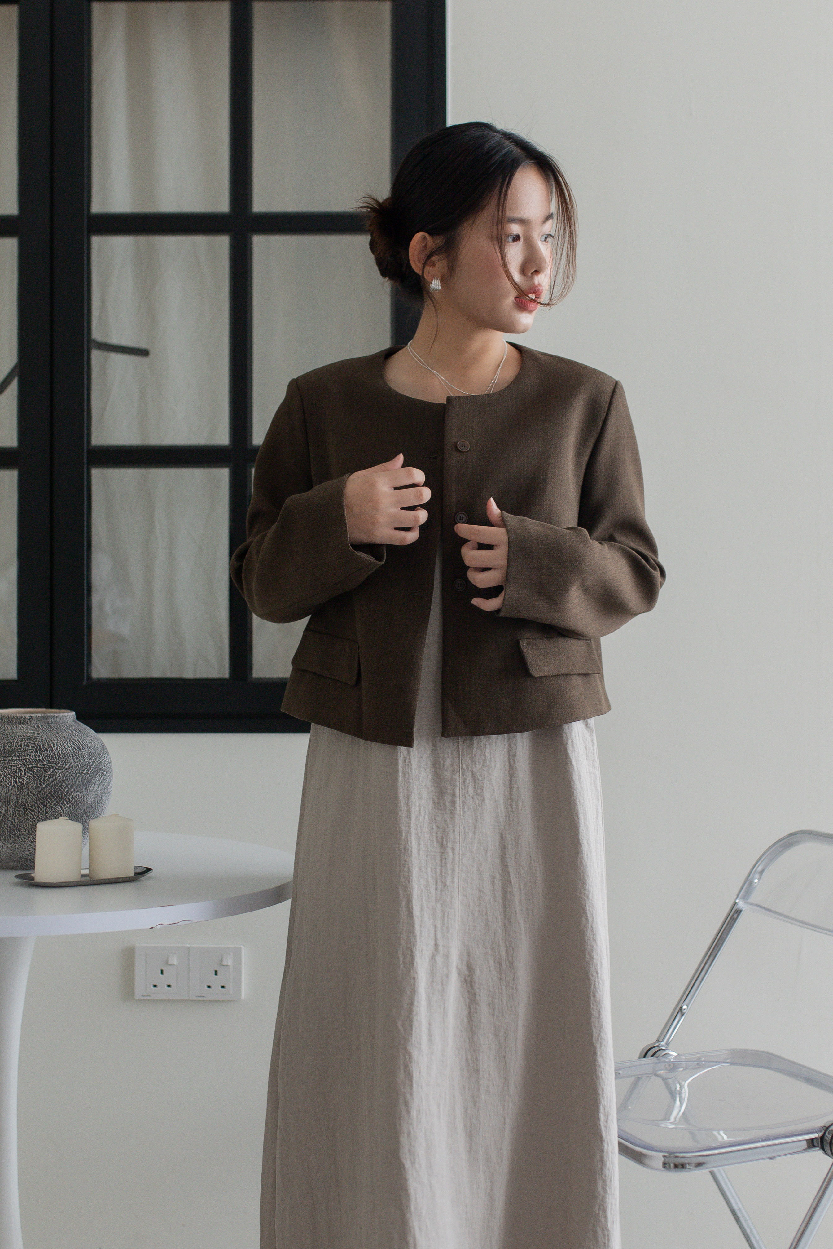 Formy Padded Crop Jacket - 2748JK