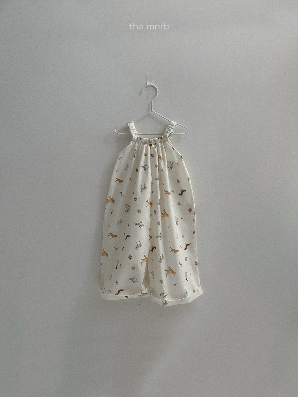 韓國🇰🇷Minirobe 動物休閒吊帶褲(S-XL)