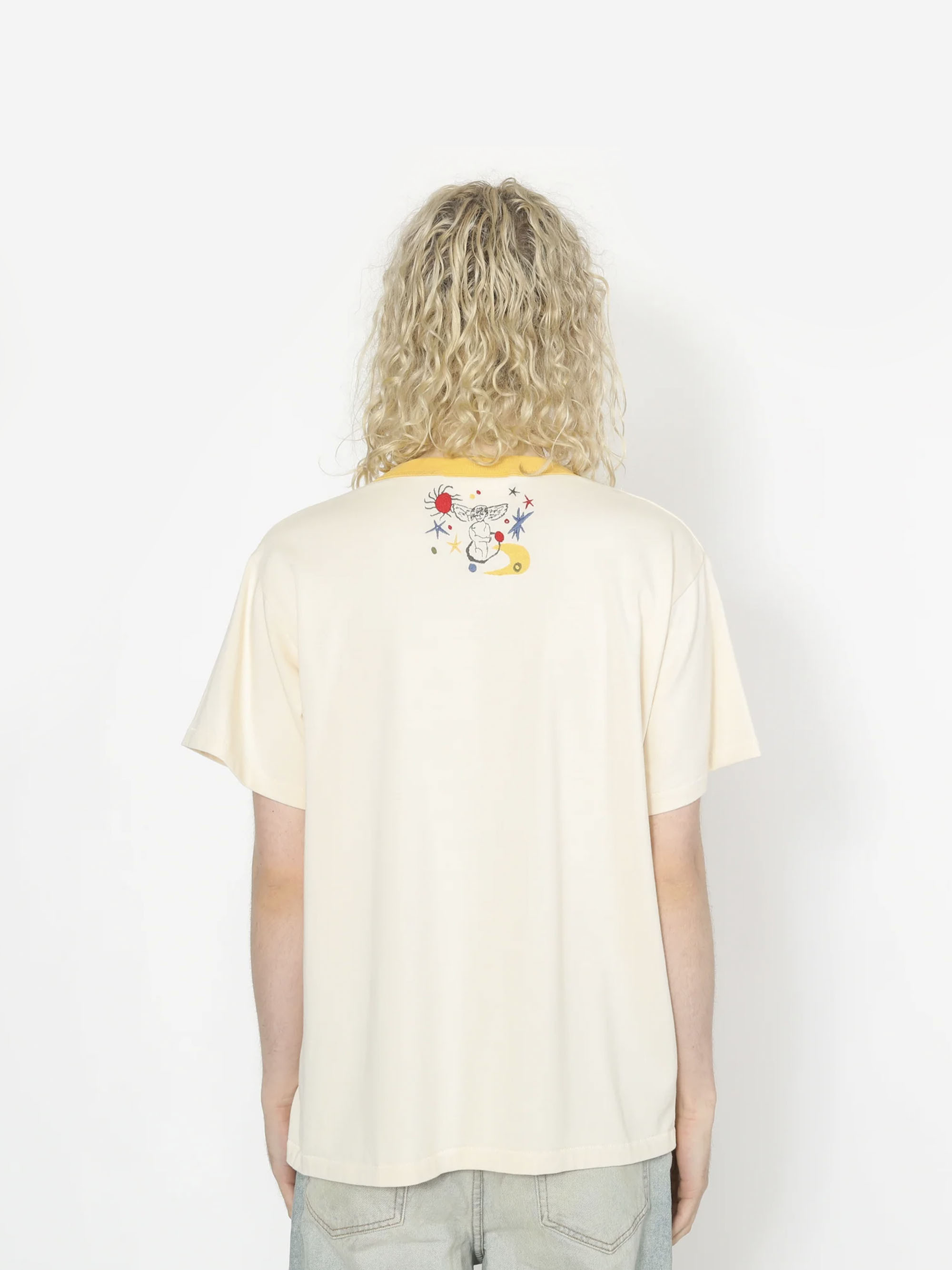 Samuel Zelig T-SHIRT WITH MULTICOLOR EMBROIDERY