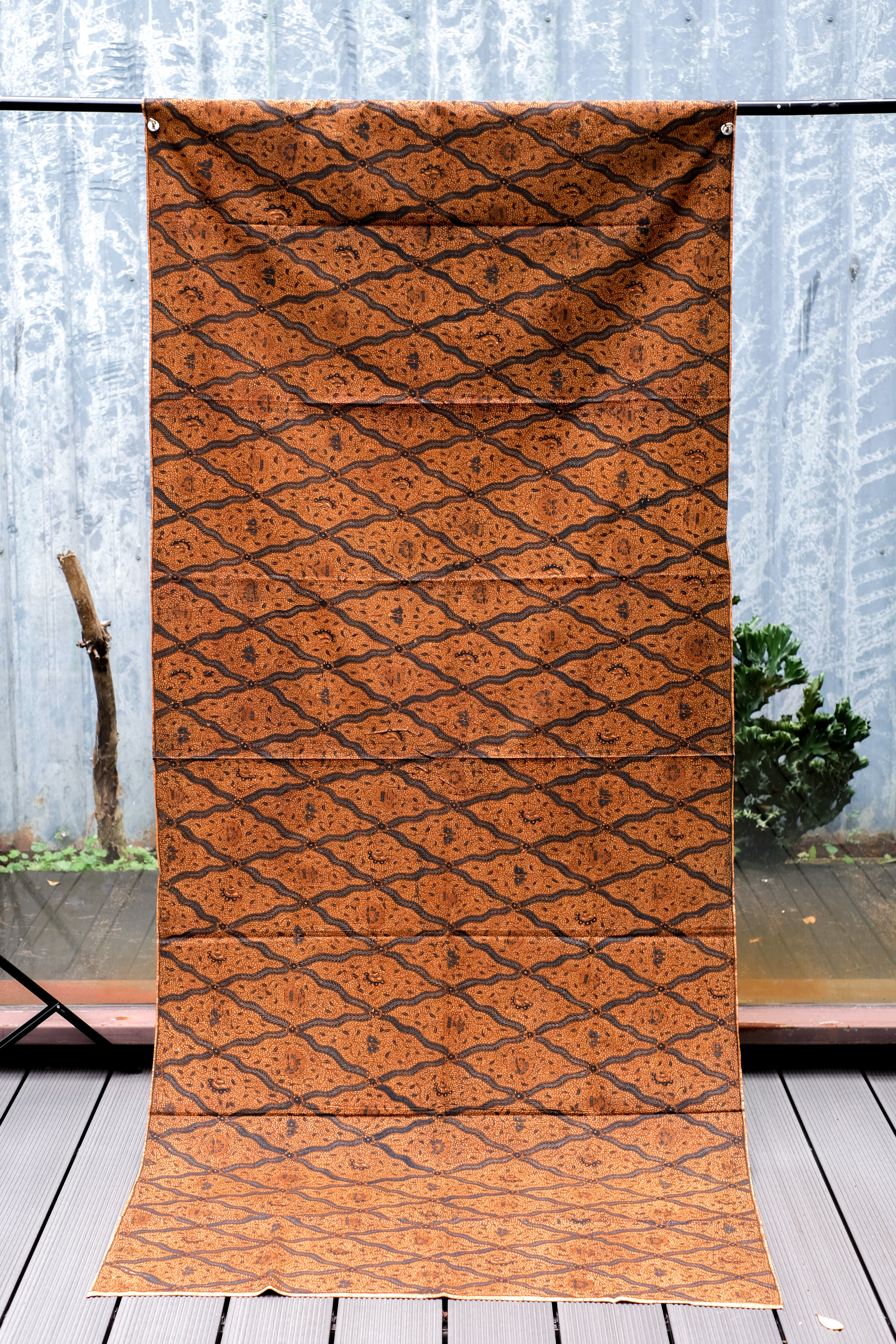 蠟染 Batik｜梭羅手繪古典蠟染布1960s - 西多圖騰 20｜印尼