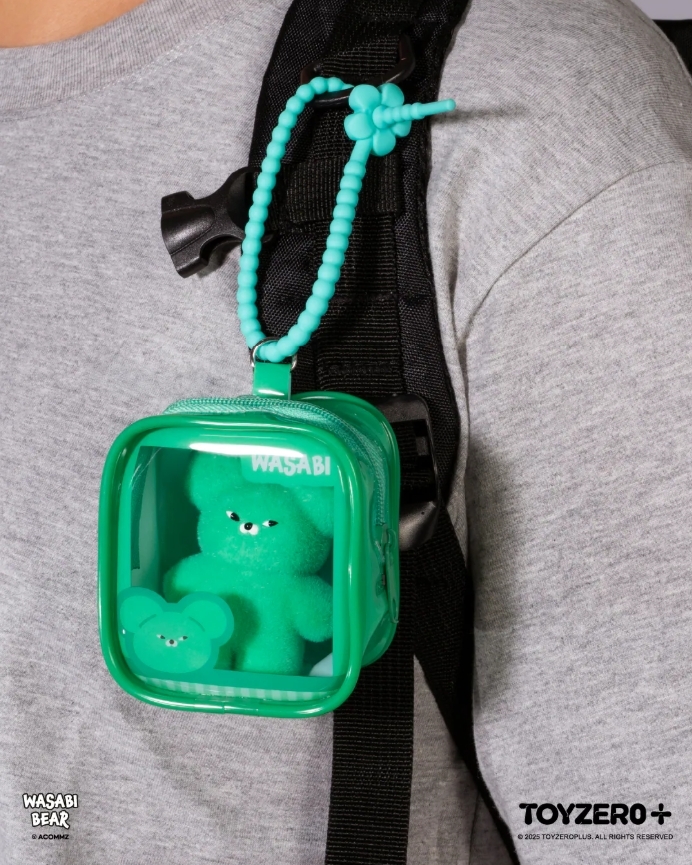 WASABI BEAR 外出小夥伴系列盲盒[單盒]