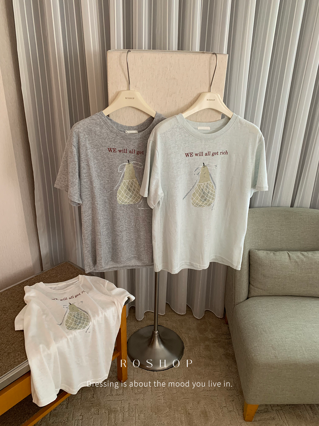 微甜水梨TEE-3色