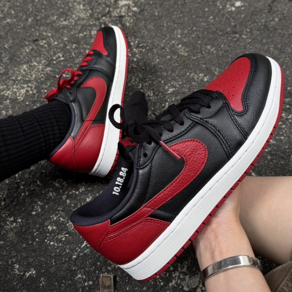 Air Jordan 1 Low OG "Banned" 禁穿黑紅 男鞋 IW6276-001