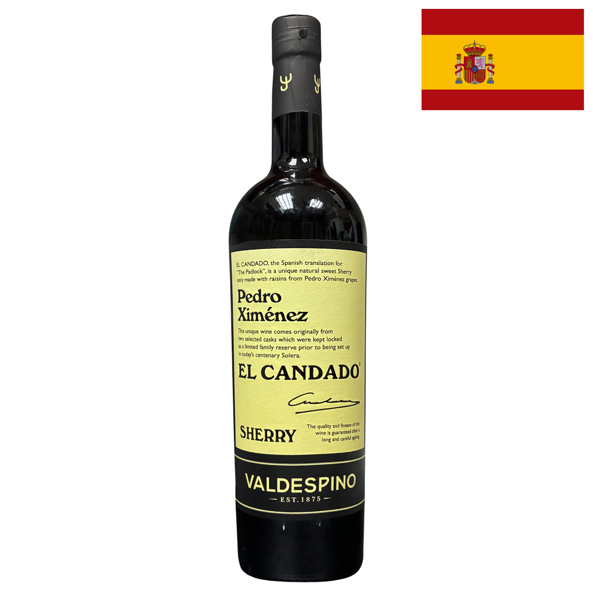 Valdespino El Candado Pedro Ximénez Sherry 750ml 15%