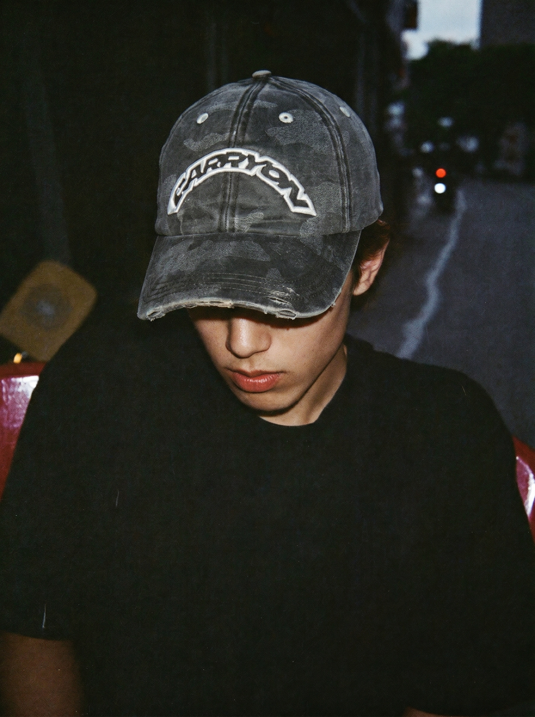 CARRYON 26SS Pre-Release Vintage Logo Cap 水洗 破壞 老帽