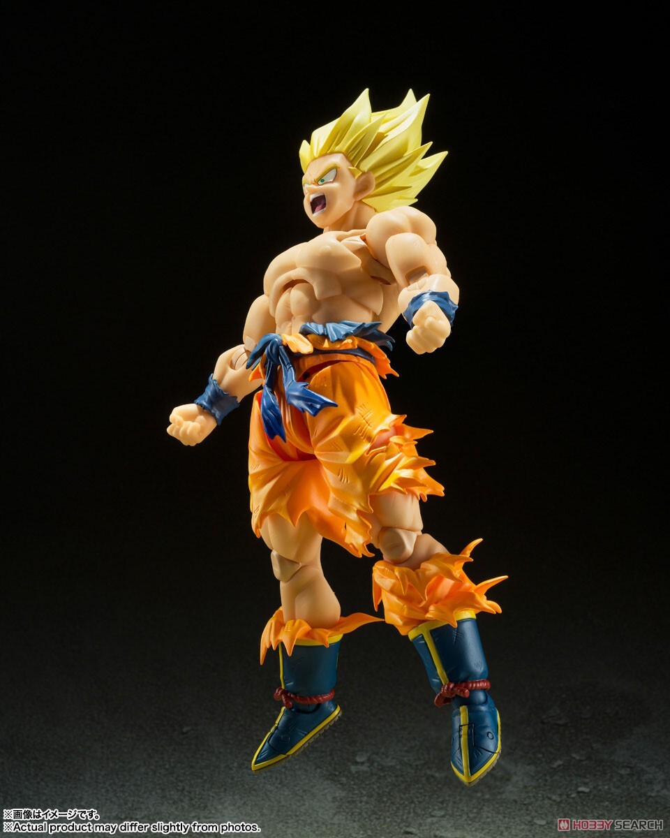 萬代 SHF 超級賽亞人孫悟空-傳說的超級賽亞人- 七龍珠Z 可動完成品