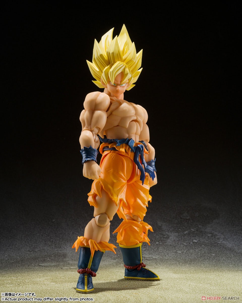 萬代 SHF 超級賽亞人孫悟空-傳說的超級賽亞人- 七龍珠Z 可動完成品