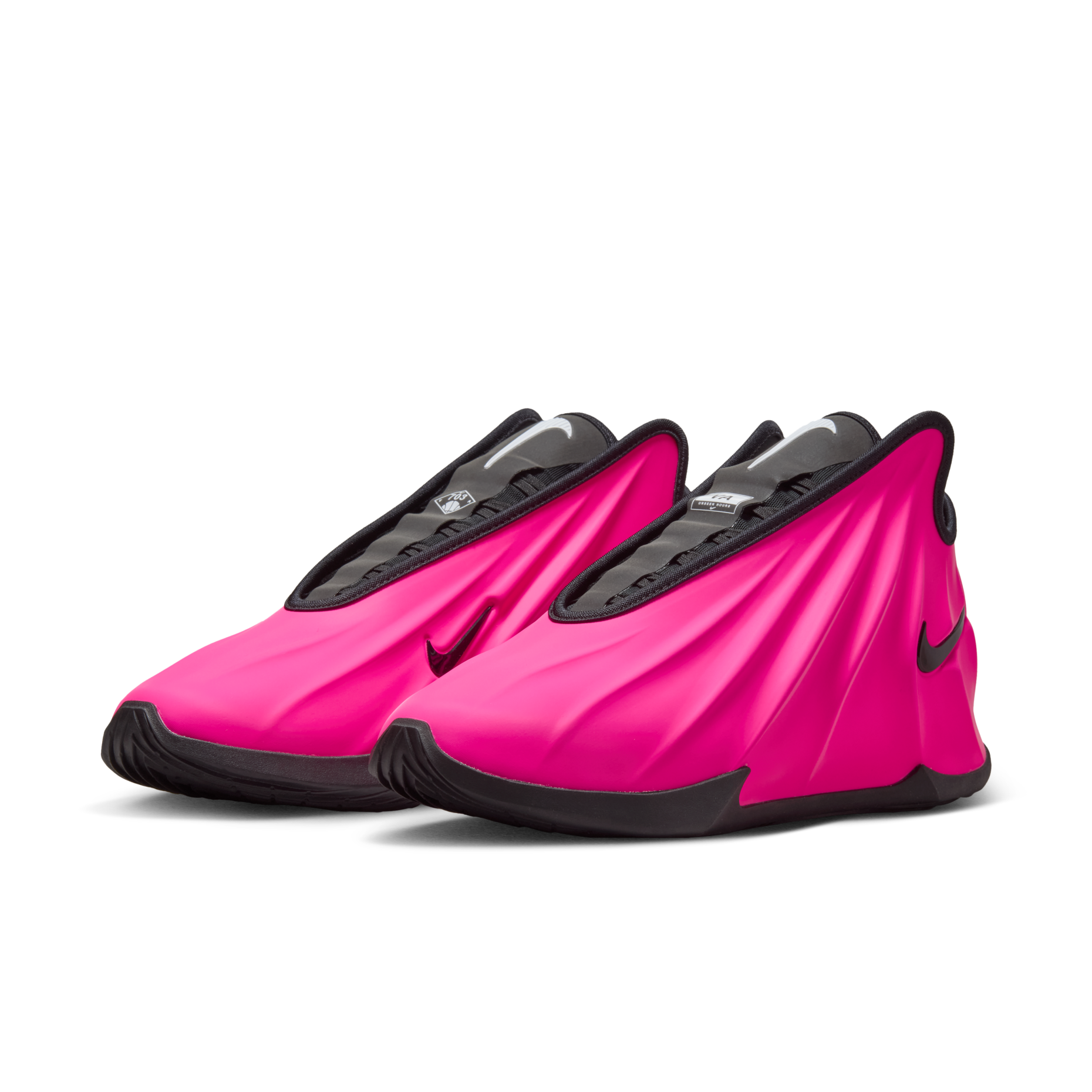男鞋 NIKE G.T. FUTURE EP 桃粉黑 緩震 氣墊 支撐 實戰 籃球鞋【IFZ5591-601】