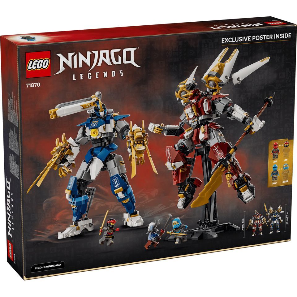 LEGO 71870 雙子鈦機械人樂高® 旋風忍者