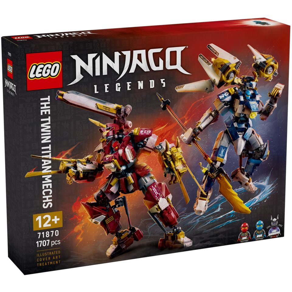 LEGO 71870 雙子鈦機械人樂高® 旋風忍者