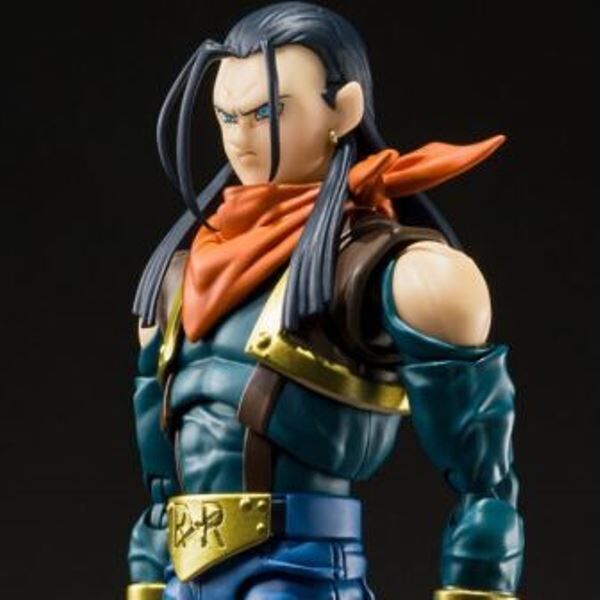 萬代 SHF 超17號 七龍珠GT 可動完成品
