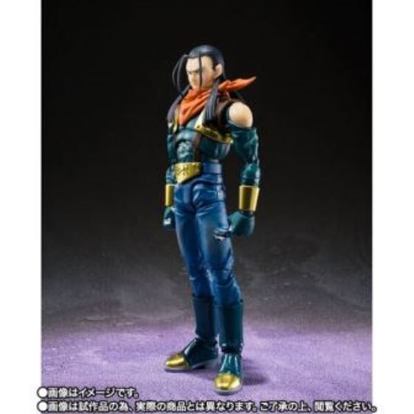 萬代 SHF 超17號 七龍珠GT 可動完成品