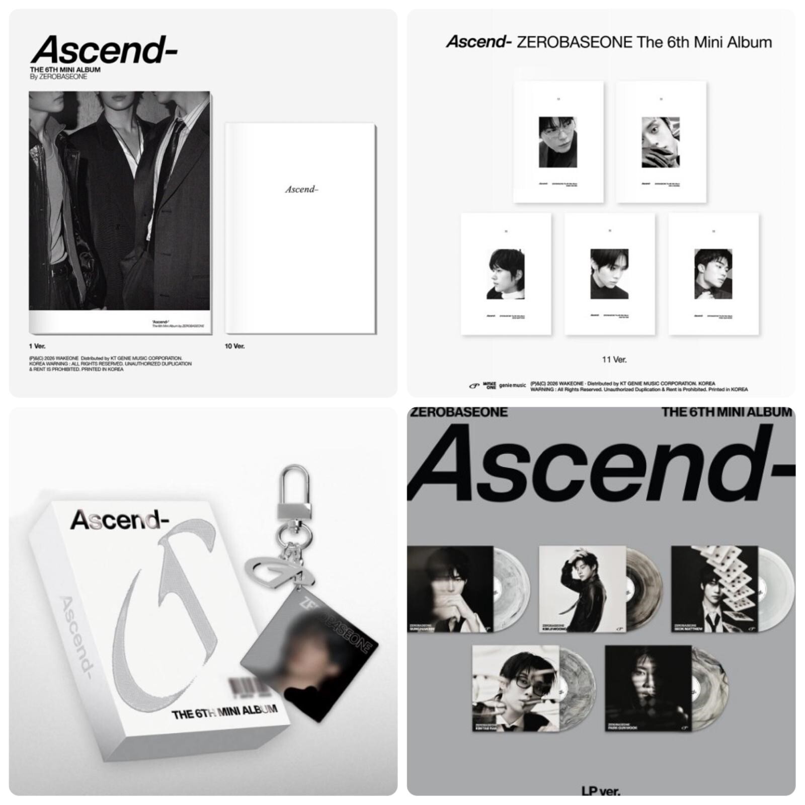 ZEROBASEONE ~ Ascend (The 6th Mini Album)
