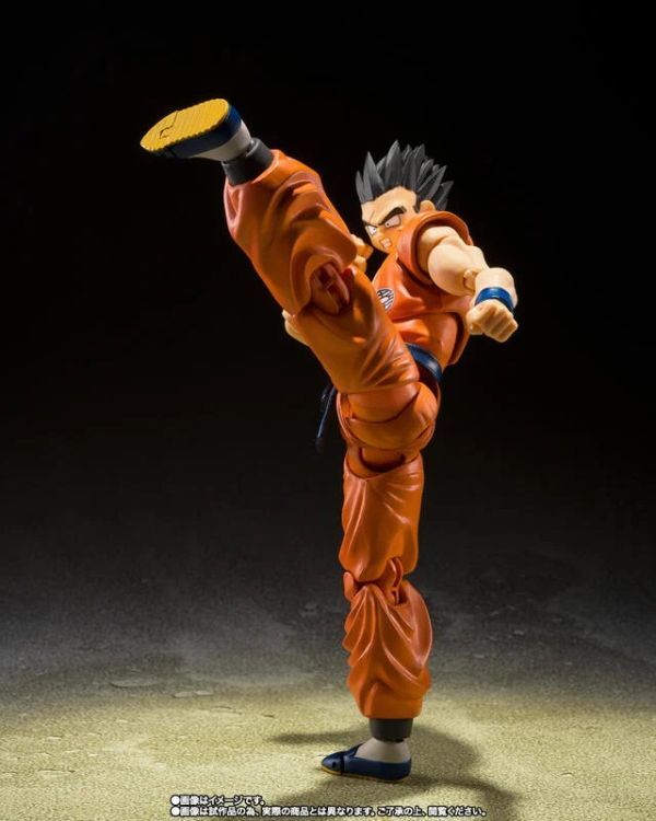 萬代 SHF 飲茶 地球人屈指的實力者 七龍珠Z 可動完成品