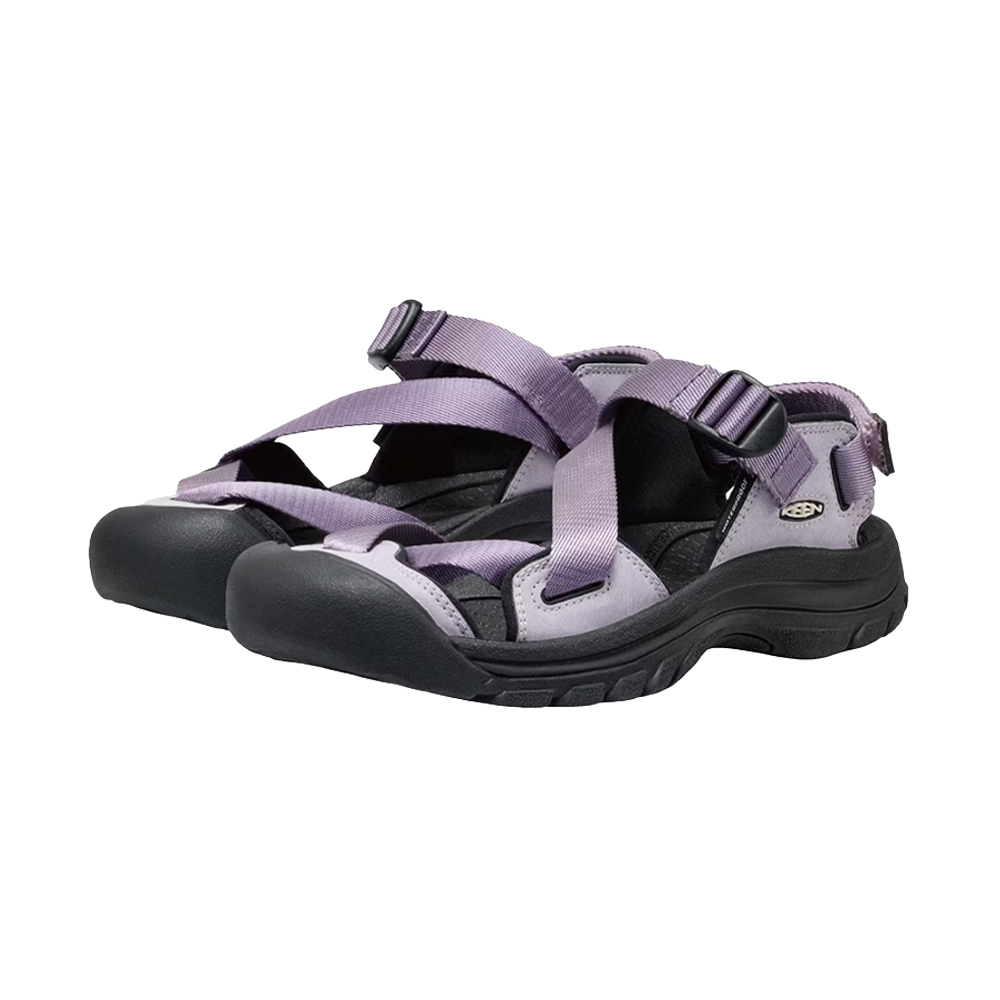 KEEN 美國 ZERRAPORT II 護趾涼鞋 女款 (紫/黑) 30K31698