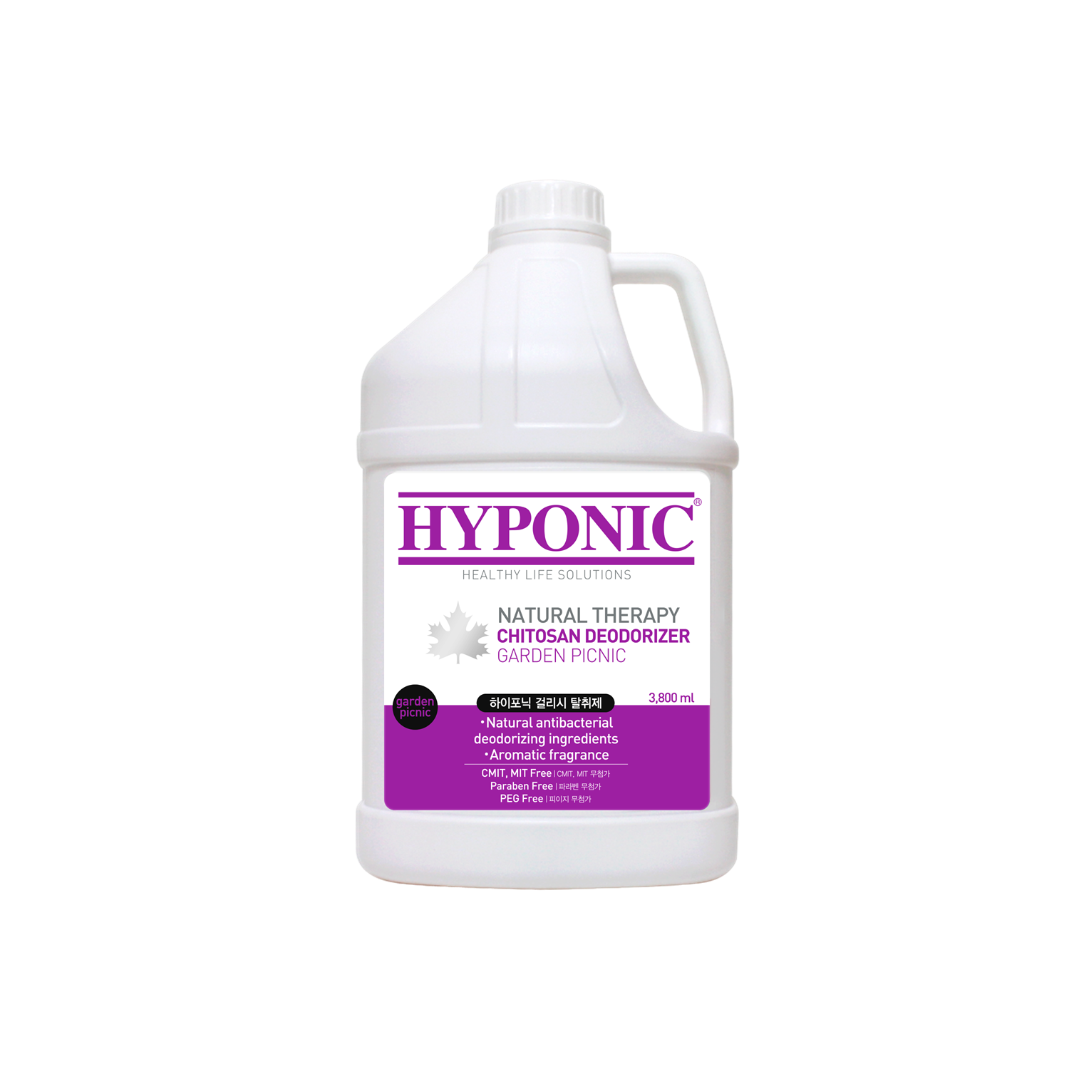 HYPONIC 極致低敏甲殼素除臭清香噴霧 | 粉漾花調 | 3.8L