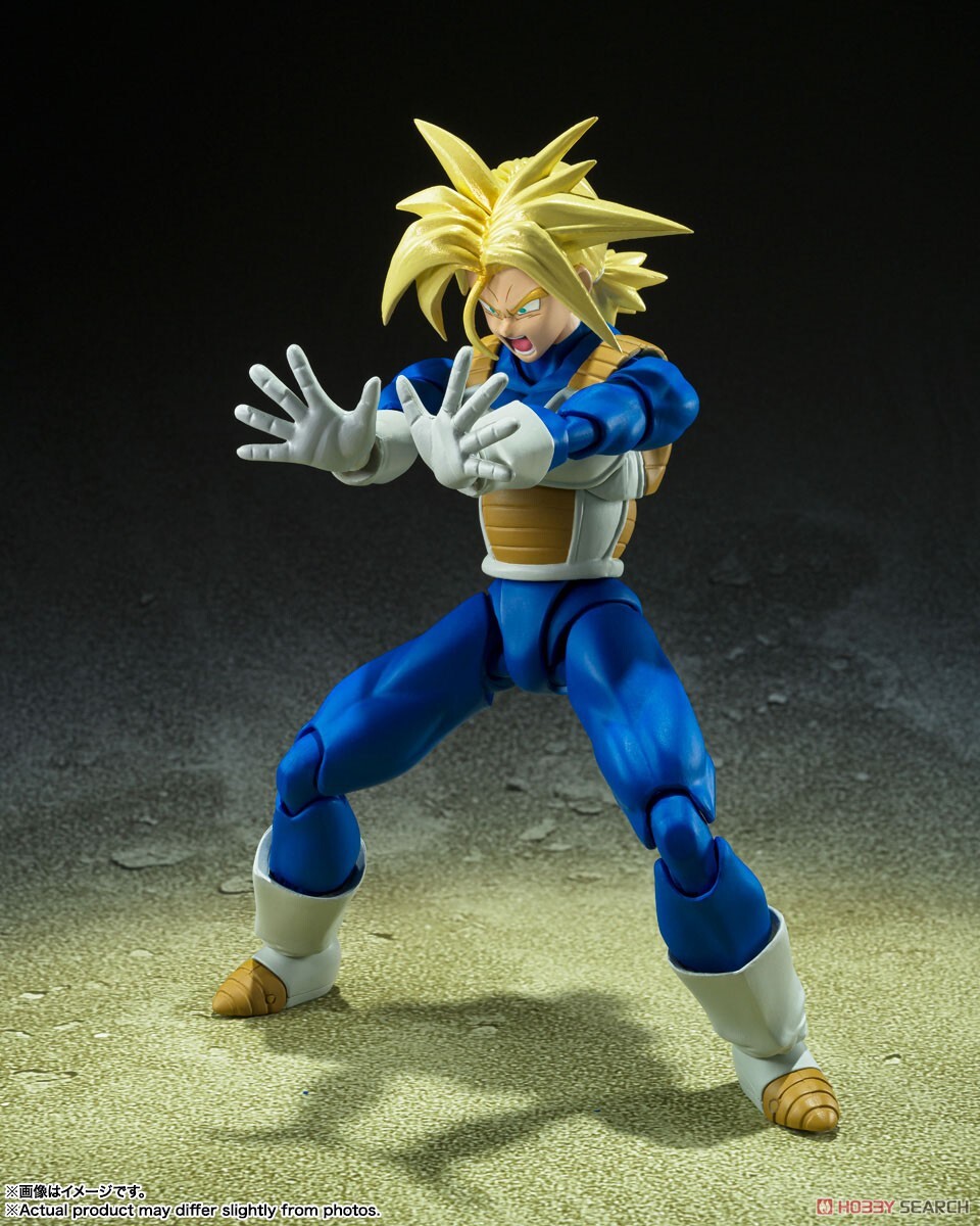 萬代 SHF 超級賽亞人 特南克斯 -隱藏的超級力量- 七龍珠Z 可動完成品
