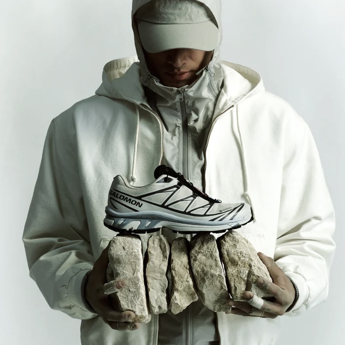SALOMON XT-6 GORE-TEX 霧灰 黑線 跑步鞋 防潑水 索羅門 492014