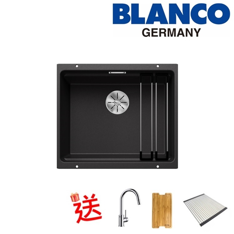 Blanco "Etagon 500-U" 522227 Undermount Granite composite kitchen sink with Waste Kit (Anthracite)