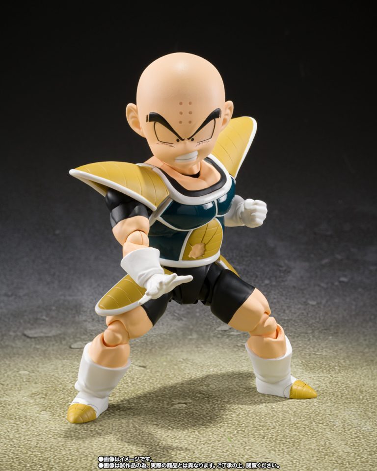 萬代 S.H.Figuarts SHF 七龍珠Z 克林-賽亞人戰鬥服- 可動完成品