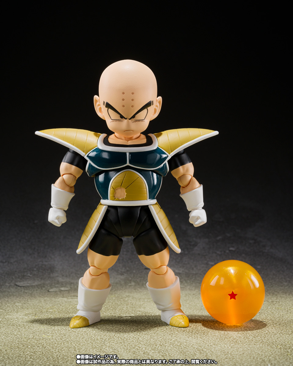 萬代 S.H.Figuarts SHF 七龍珠Z 克林-賽亞人戰鬥服- 可動完成品