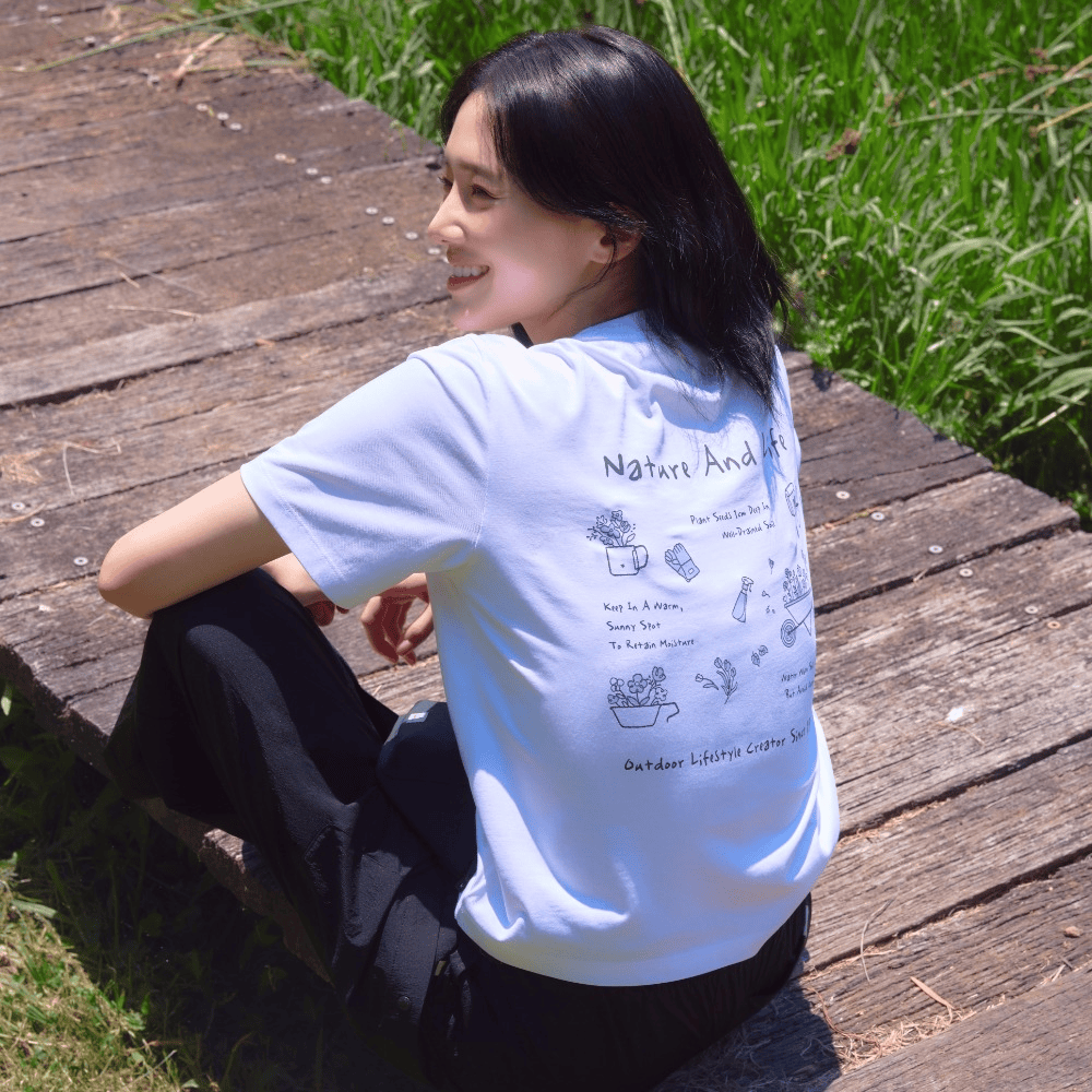 Snow Peak｜Aerocool Women's Gradening Graphic Shot Sleeve T-shirt S26MWF-TS23  [4 colors]