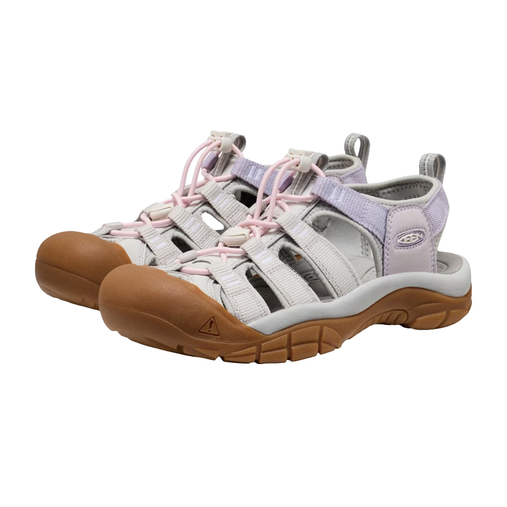 KEEN 美國 NEWPORT H2 護趾涼鞋 女款 (淺灰/淺粉紫) 30K32118