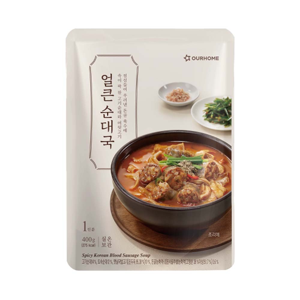 【BKSHOP】OURHOME香辣豬腸湯400g