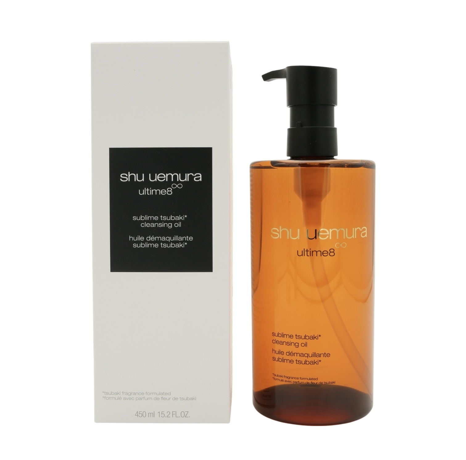 預 購 產 品｜Shu Uemura 植村秀ultime8 黃金琥珀山茶花潔顏卸妝油 450ml
