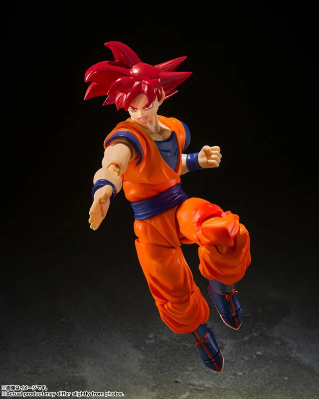 萬代 SHF 超級賽亞人之神孫悟空-正直之心的賽亞人之神- 七龍珠超 可動完成品