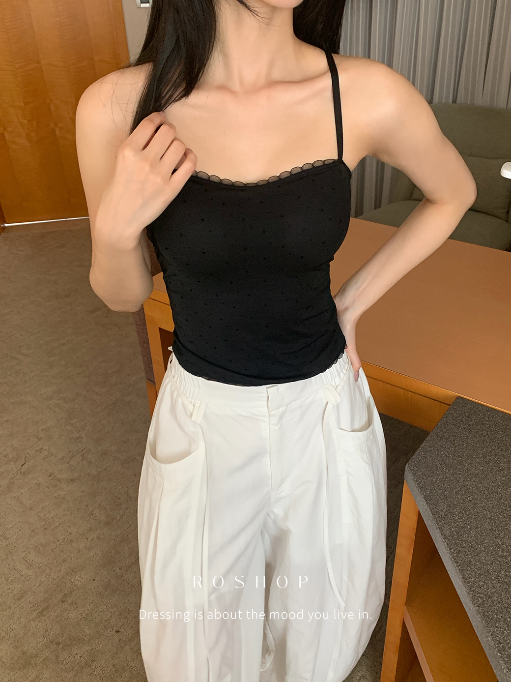 超美珠珠刺繡bra top-3色