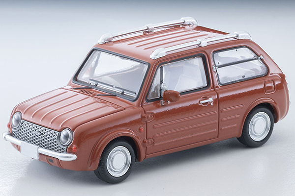 PO-$150 * TOMYTEC * 1:64 LV-N379b 1989 Nissan PAO (Terracotta)
