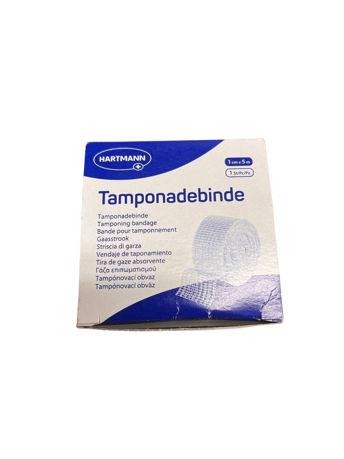 Tamponadebinde st (填塞繃帶) 1cmx5m