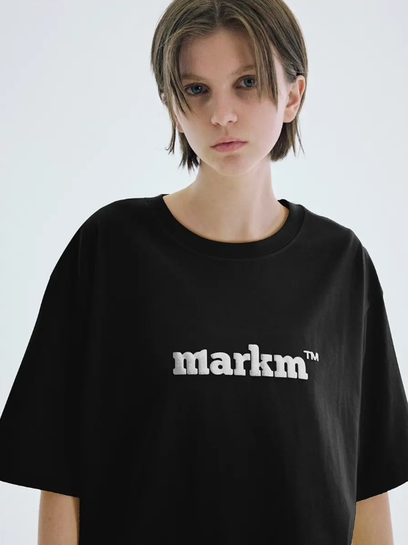 【預購】MARKM WKR051808 基本款大Logo短袖上衣