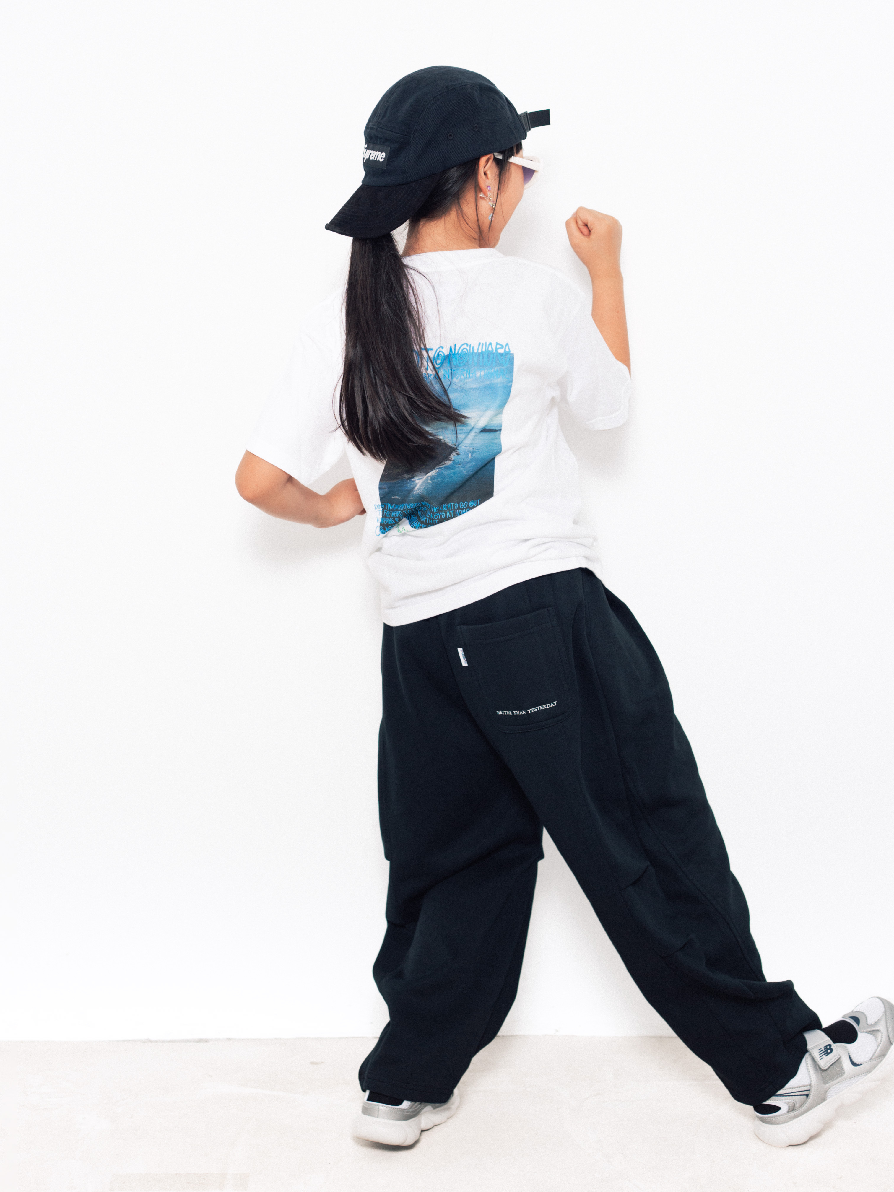 SHADOW EZ-06 Twist Baggy Cotton Pants Kids