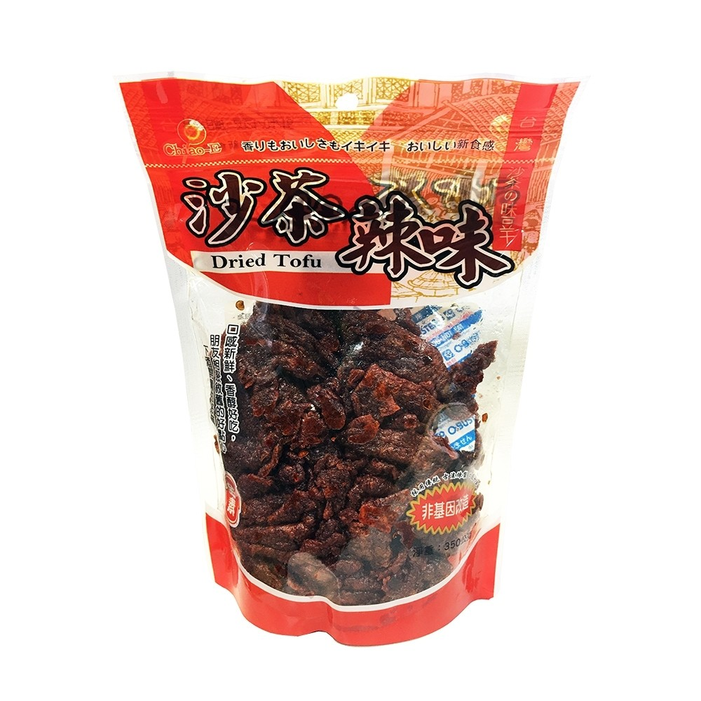 【巧益】沙茶辣味豆乾350g