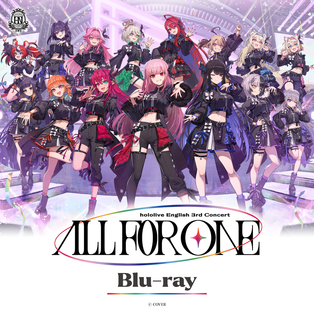 「官品代購」hololive English 3rd Concert -All for One- Blu-ray